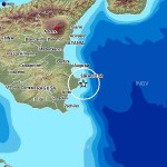MAPPA TERREMOTO GOLFO AUGUSTA